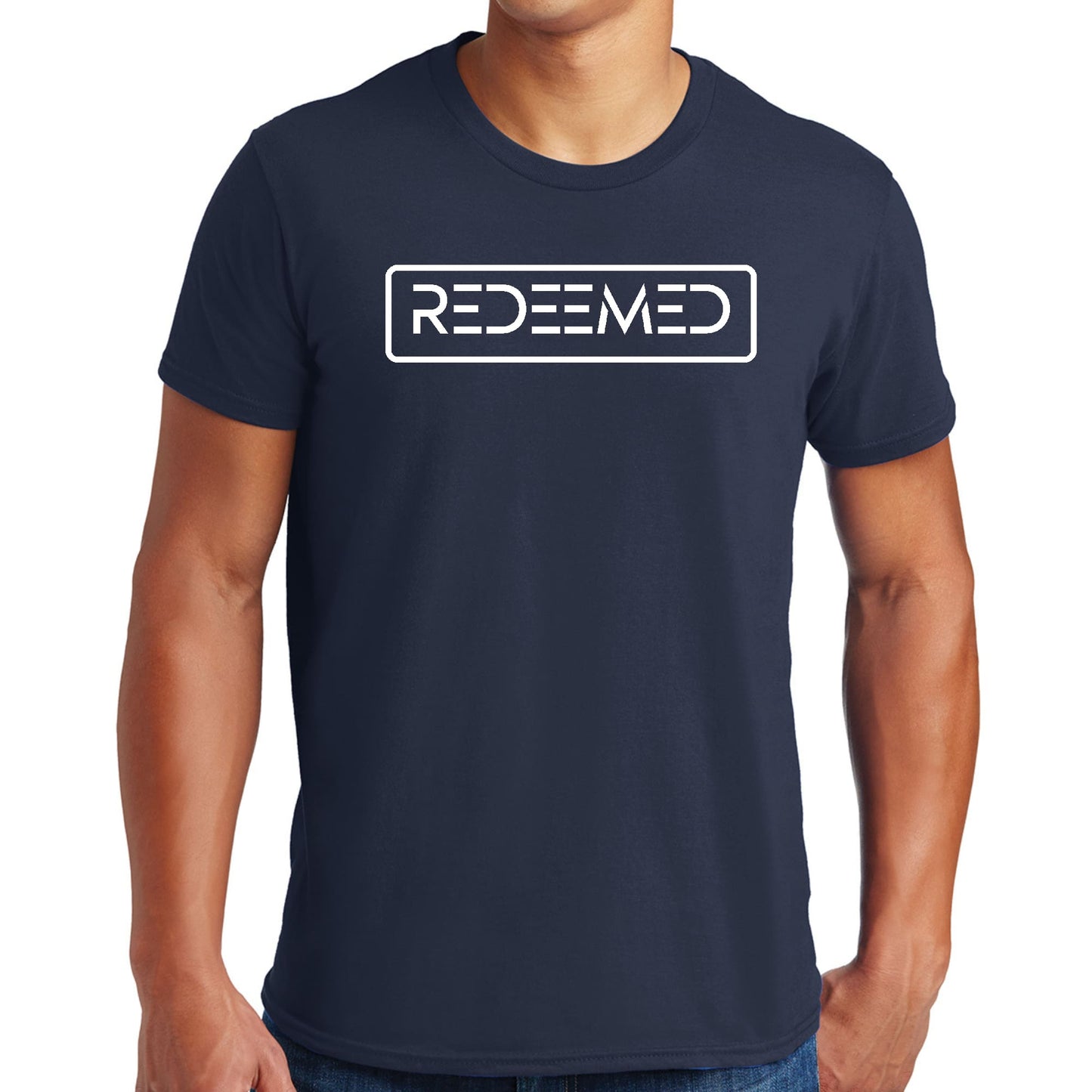 Mens Graphic T-shirt Redeemed-5