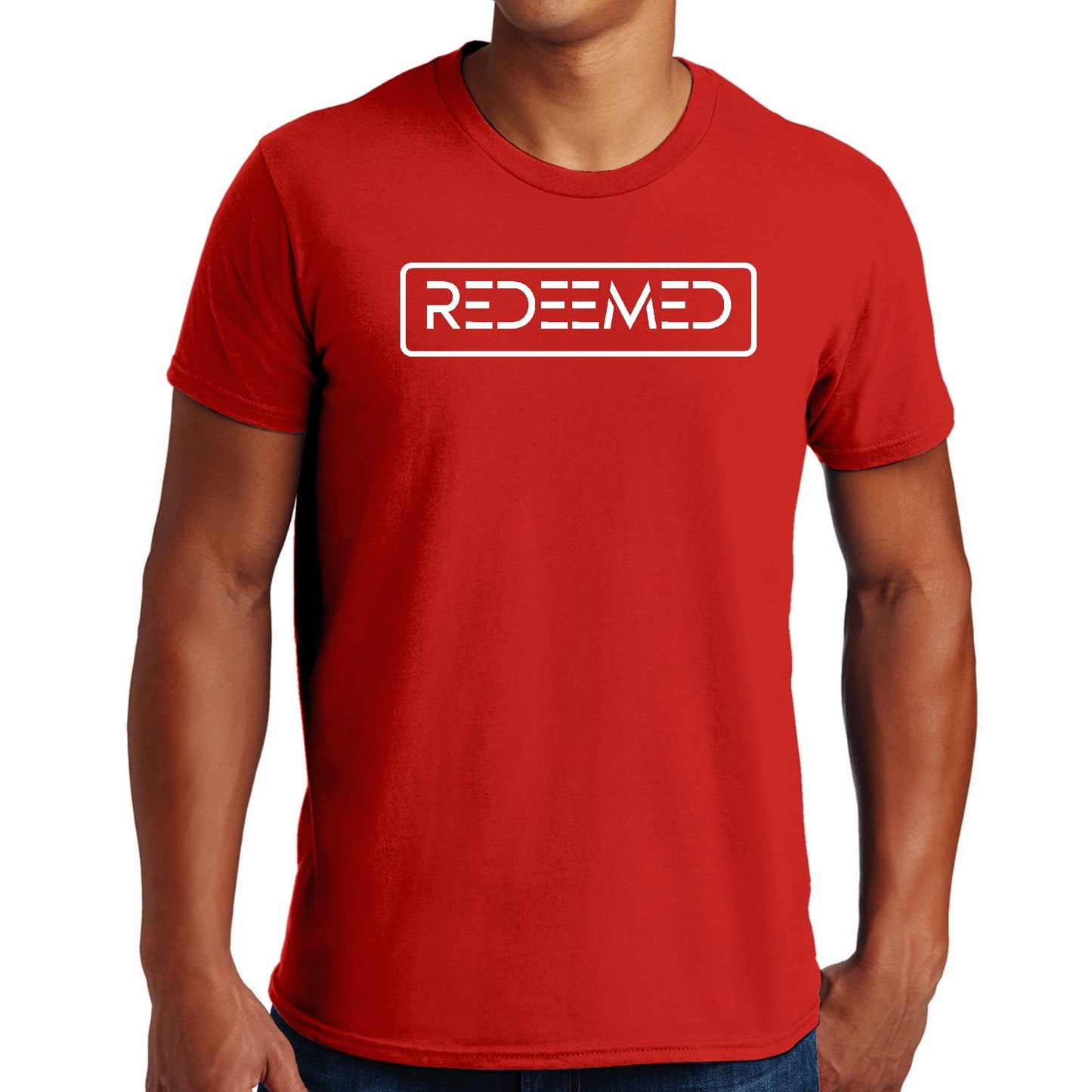 Mens Graphic T-shirt Redeemed-2