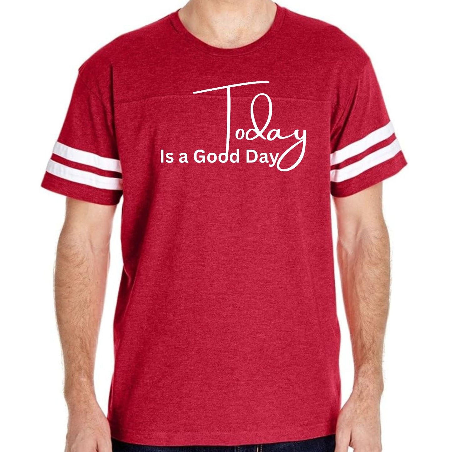 Mens Vintage Sport Graphic T-shirt Today is a Good Day-2