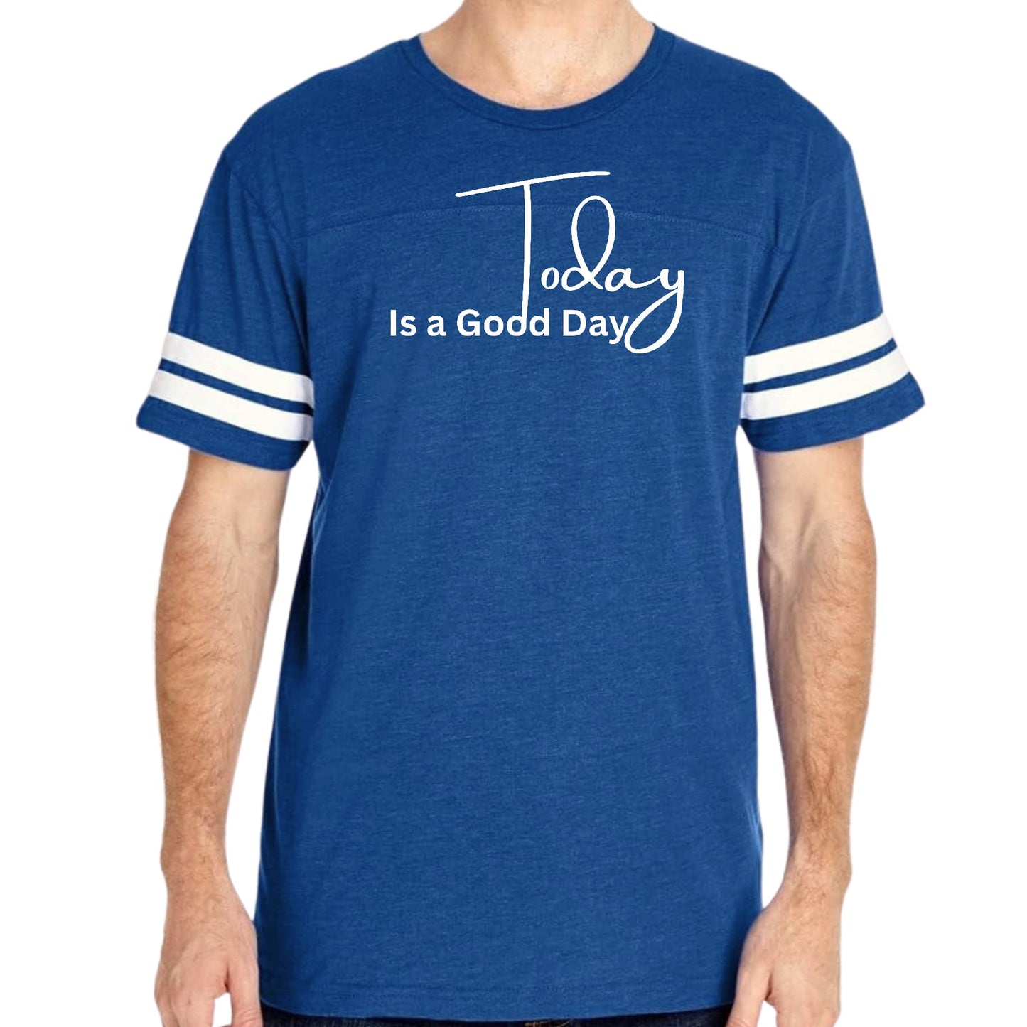 Mens Vintage Sport Graphic T-shirt Today is a Good Day-3