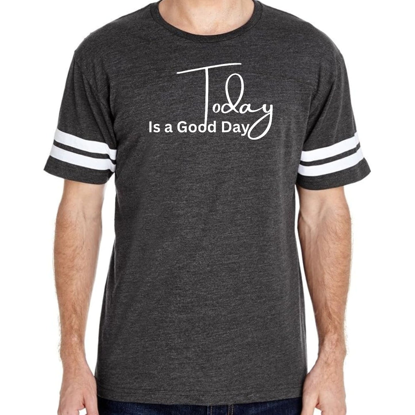 Mens Vintage Sport Graphic T-shirt Today is a Good Day-4