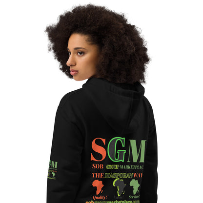 SGM LOGO Premium Eco Hoodie by SobG Designs