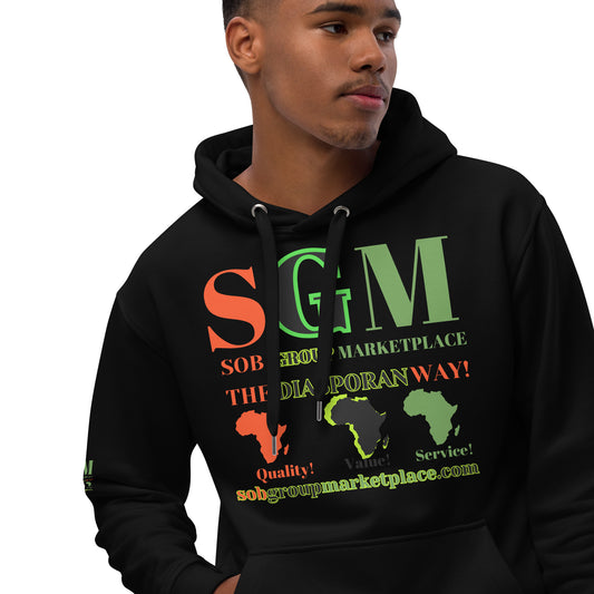 SGM LOGO Premium Eco Hoodie by SobG Designs