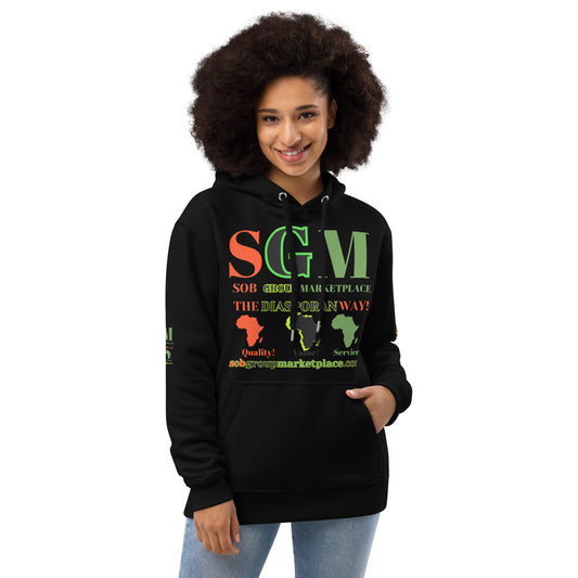 SGM LOGO Premium Eco Hoodie by SobG Designs