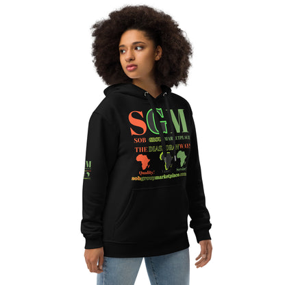 SGM LOGO Premium Eco Hoodie by SobG Designs