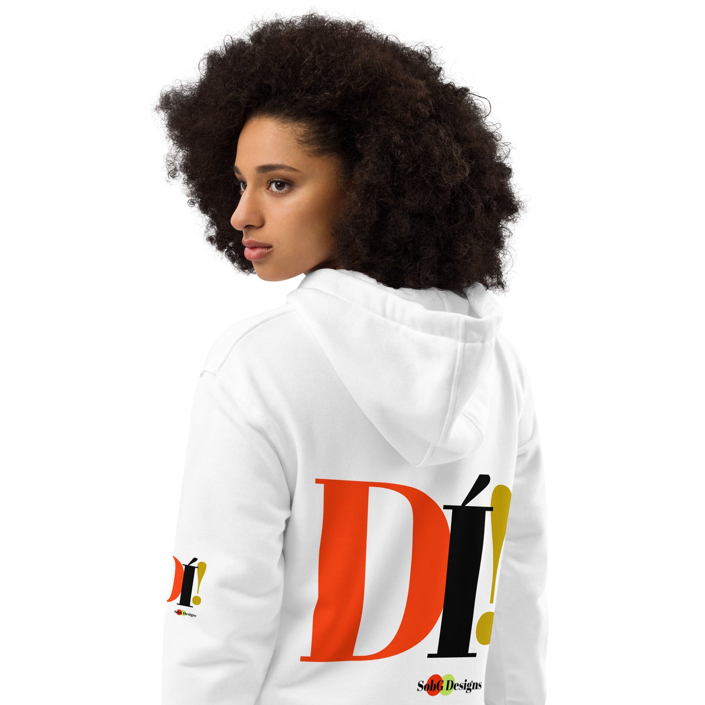 DI'! ( In Yoruba) Premium Eco Hoodie by SobG Designs