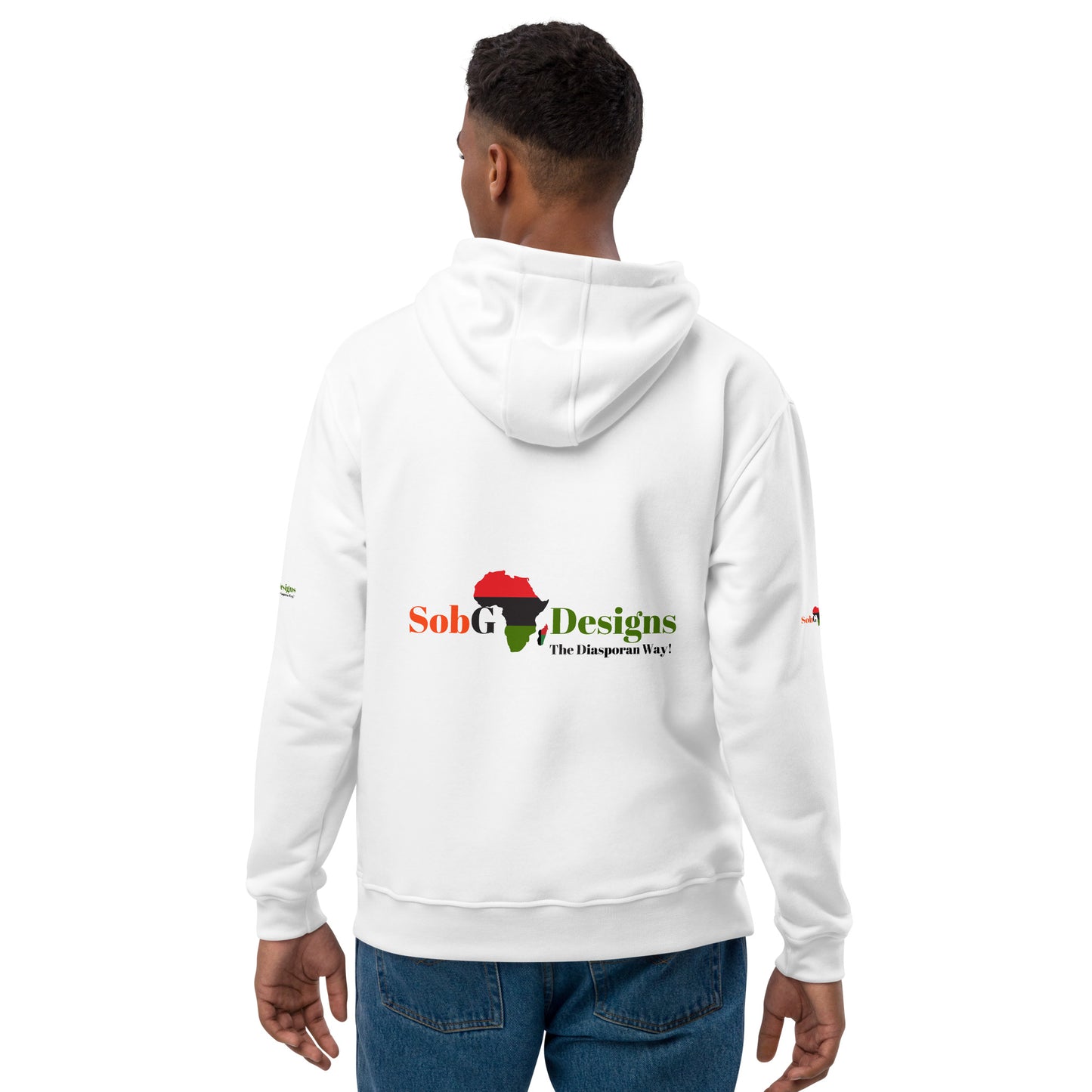 SOBG DESIGNS LOGO Premium Eco Hoodie by SobG Designs