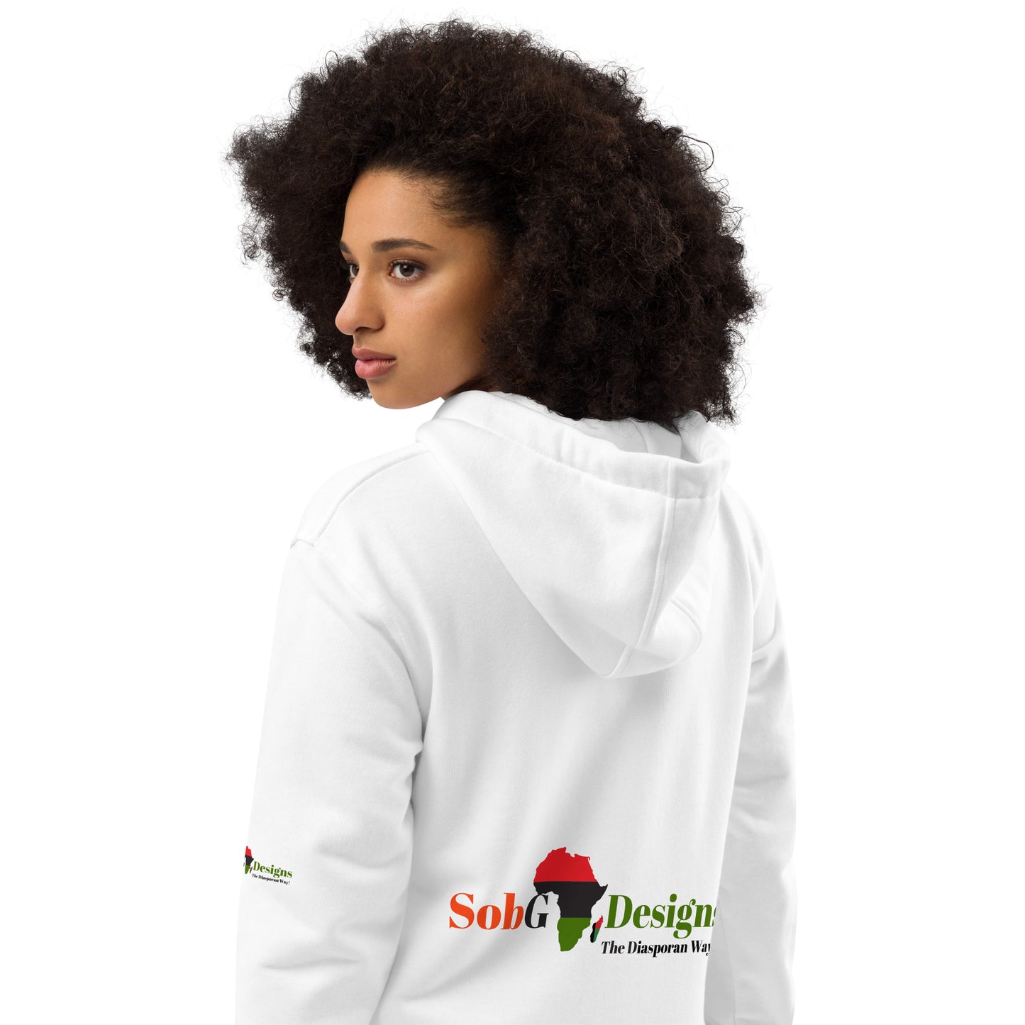 SOBG DESIGNS LOGO Premium Eco Hoodie by SobG Designs