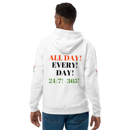 WE CELEBRATE BLACK HISTORY 24/7 Premium Eco Hoodie by SobG Designs