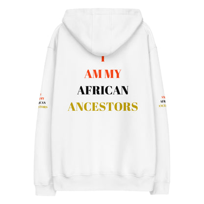 I AM MY AFRICAN ANCESTORS Premium Eco Hoodie by SobG Designs