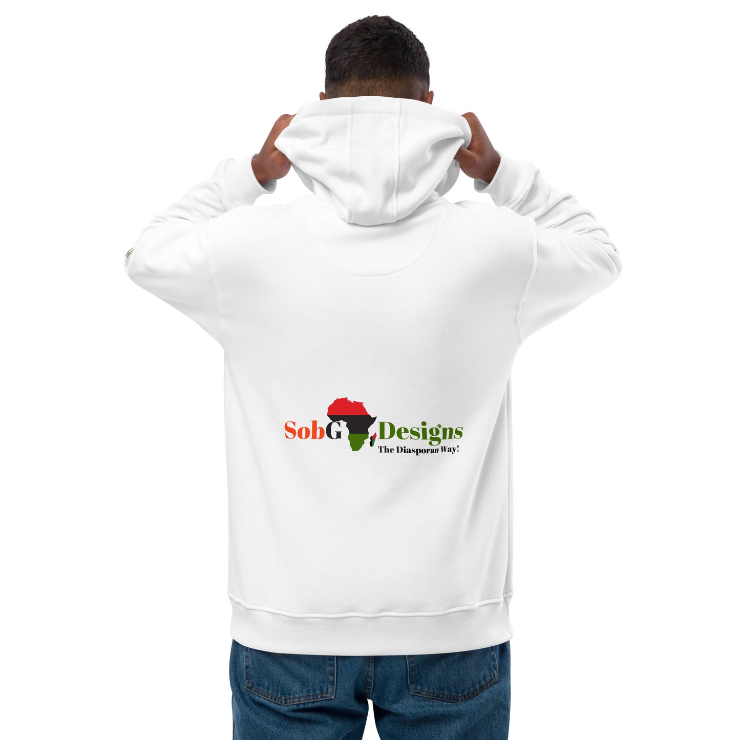 SOBG DESIGNS LOGO Premium Eco Hoodie by SobG Designs