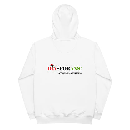 DIASPORANS! A WORLD MAJORITY Premium Eco Hoodie by SobG Designs