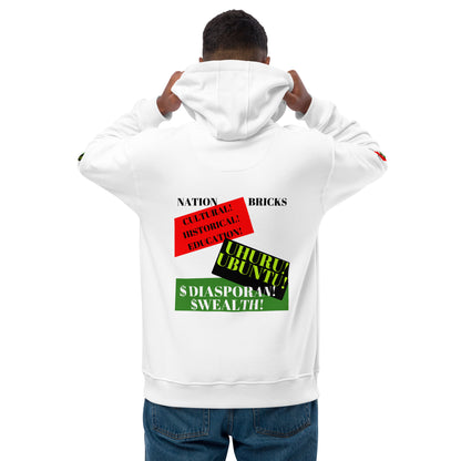 NATION BRICKS Unisex Premium Eco Hoodie by SobG Designs