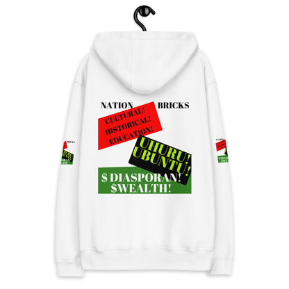 NATION BRICKS Unisex Premium Eco Hoodie by SobG Designs
