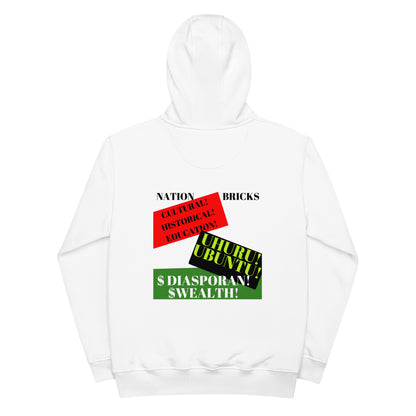 NATION BRICKS Unisex Premium Eco Hoodie by SobG Designs