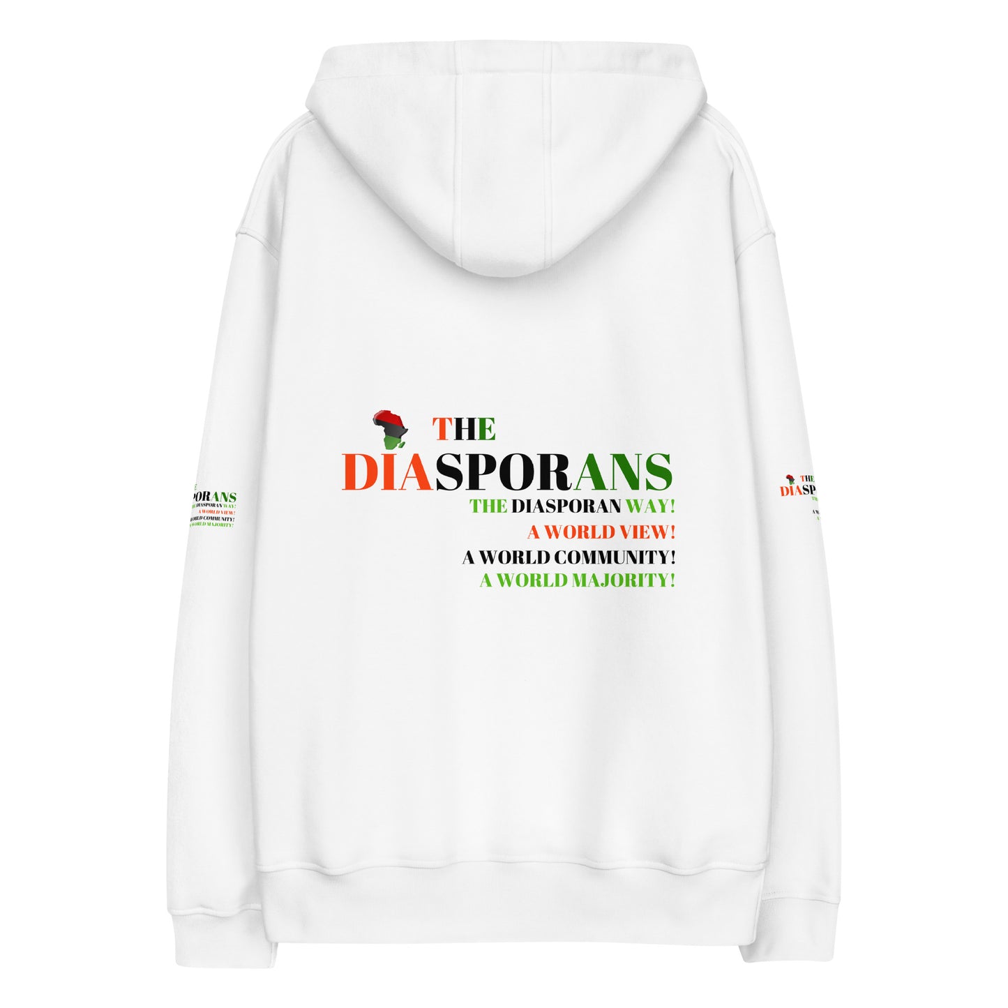 THE DIASPORANS Premium Eco Hoodie by SobG Designs