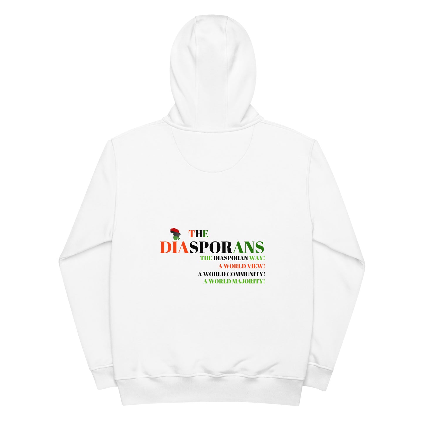 THE DIASPORANS Premium Eco Hoodie by SobG Designs