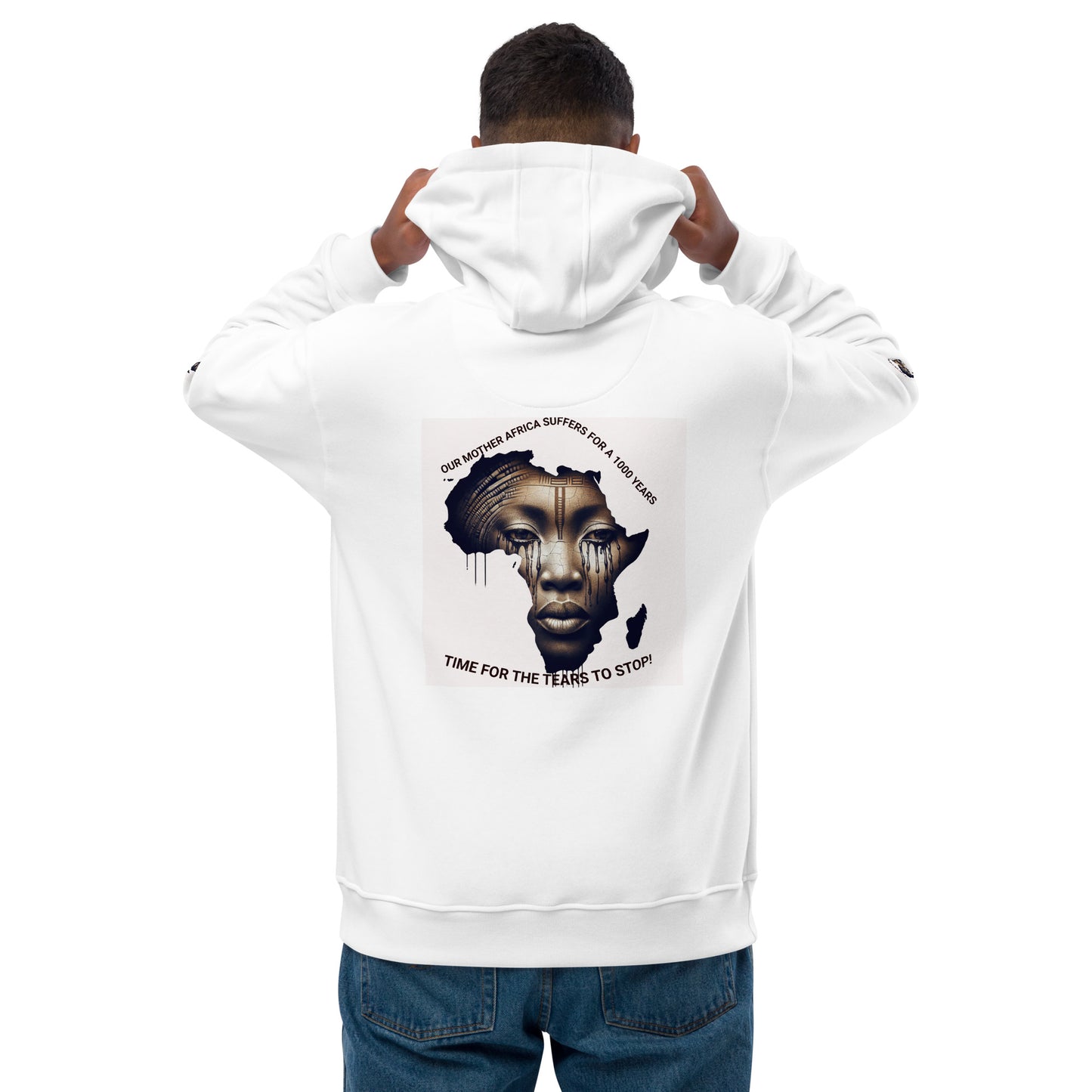 OUR MOTHER AFRICA Premium Eco Hoodie by SobG Designs