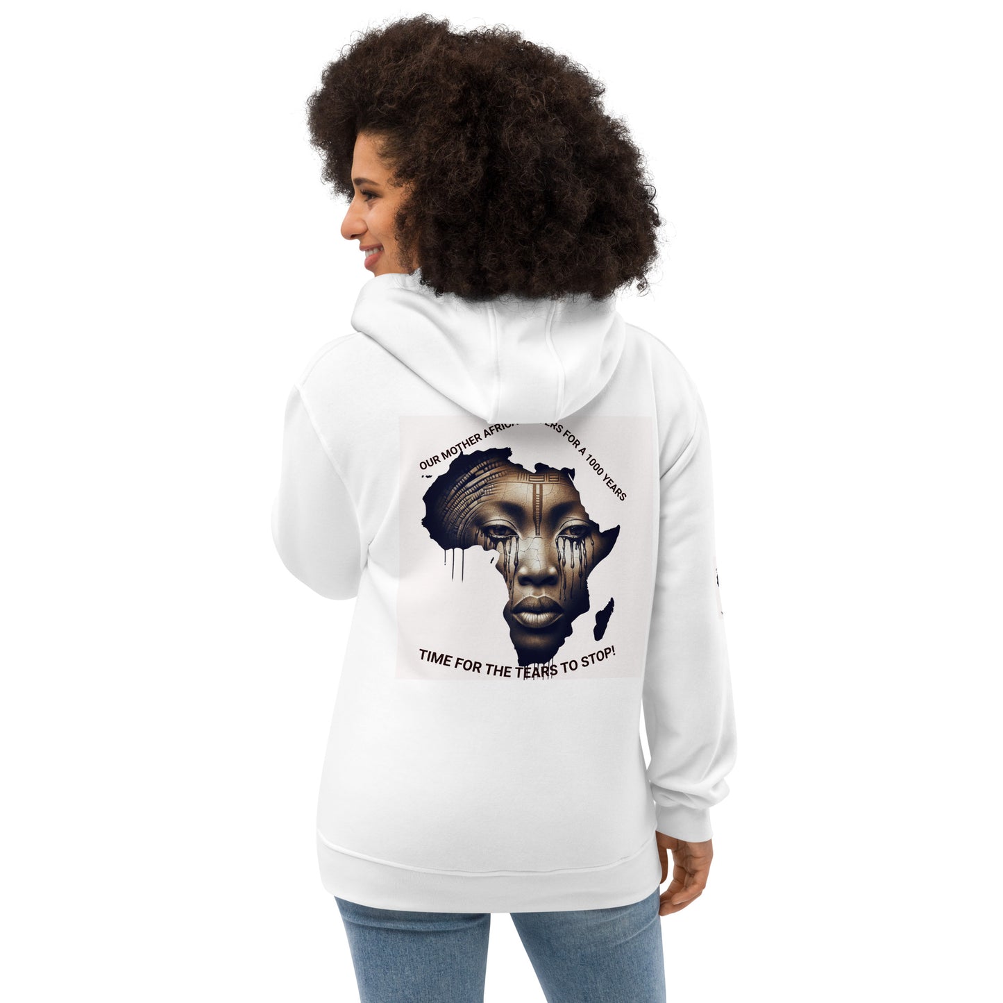 OUR MOTHER AFRICA Premium Eco Hoodie by SobG Designs