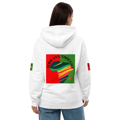 AFRICANA THOUGHT Premium Eco Hoodie by SobG Designs