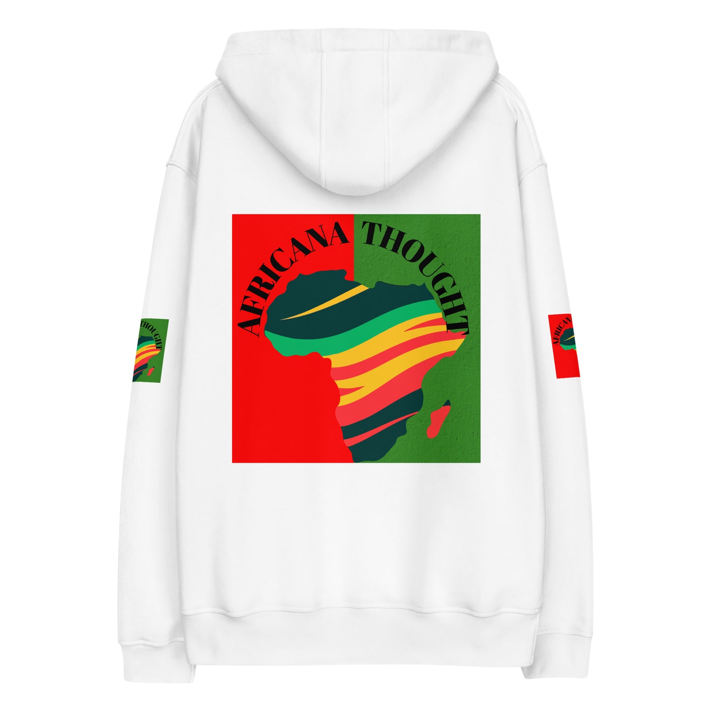 AFRICANA THOUGHT Premium Eco Hoodie by SobG Designs