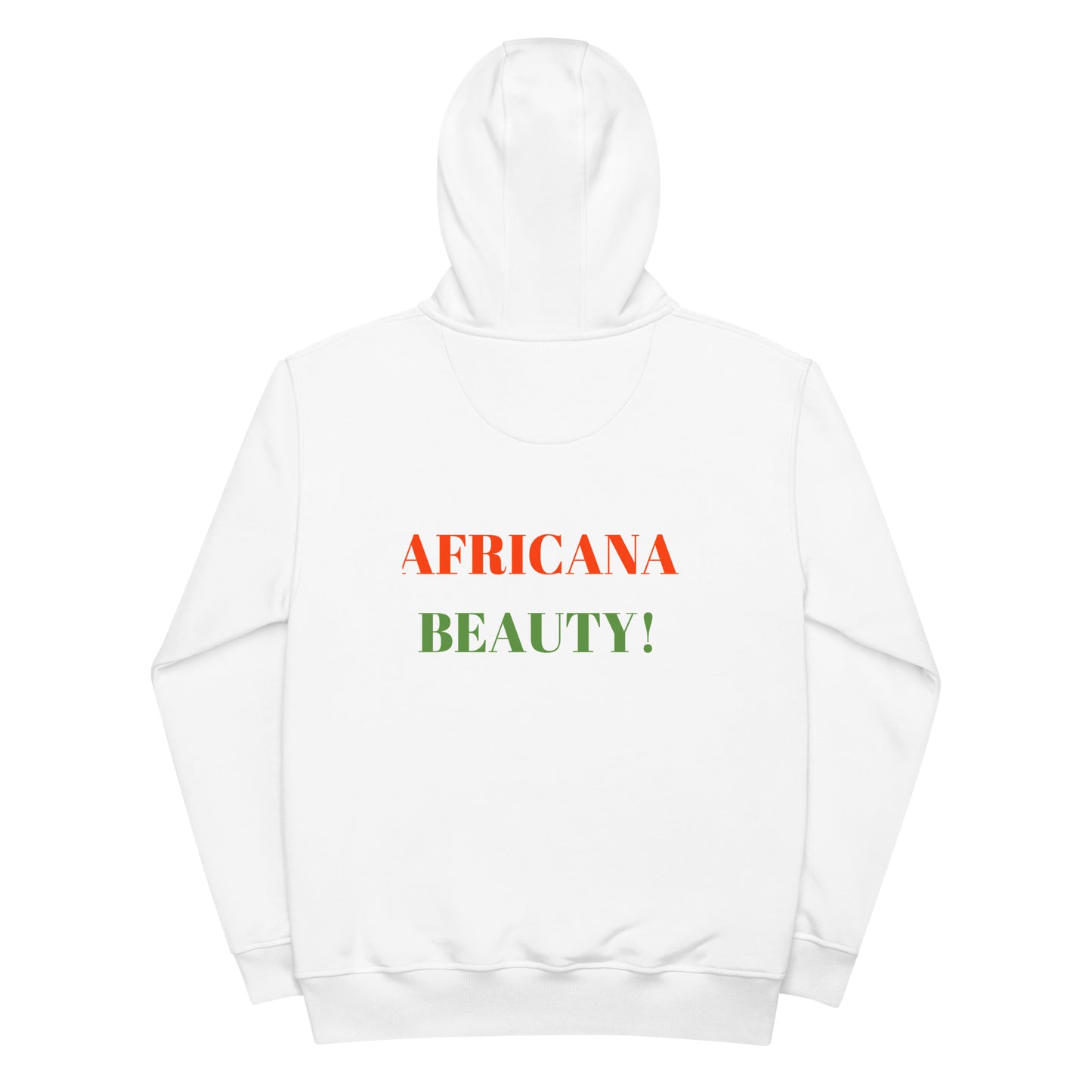 AFRICANA BEAUTY Premium Eco Hoodie by SobG Designs