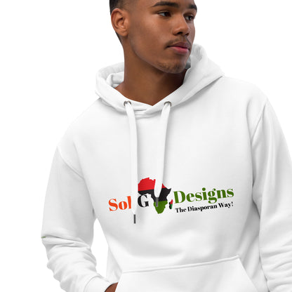 SOBG DESIGNS LOGO Premium Eco Hoodie by SobG Designs