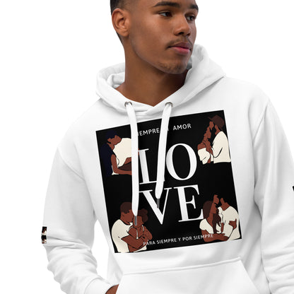 SIEMPRE MI AMOR Premium Eco Hoodie by SobG Designs