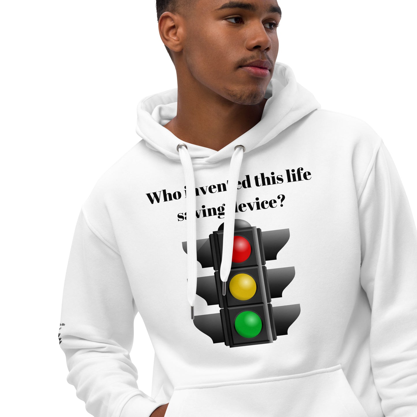 WHO INVENTED THIS? Premium Eco Hoodie by SobG Designs