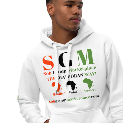 SGM LOGO Premium Eco Hoodie by SobG Designs