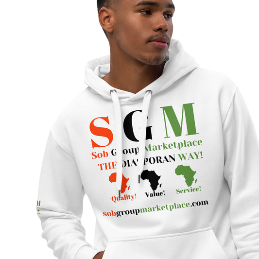 SGM LOGO Premium Eco Hoodie by SobG Designs