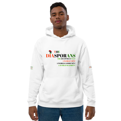 THE DIASPORANS Premium Eco Hoodie by SobG Designs