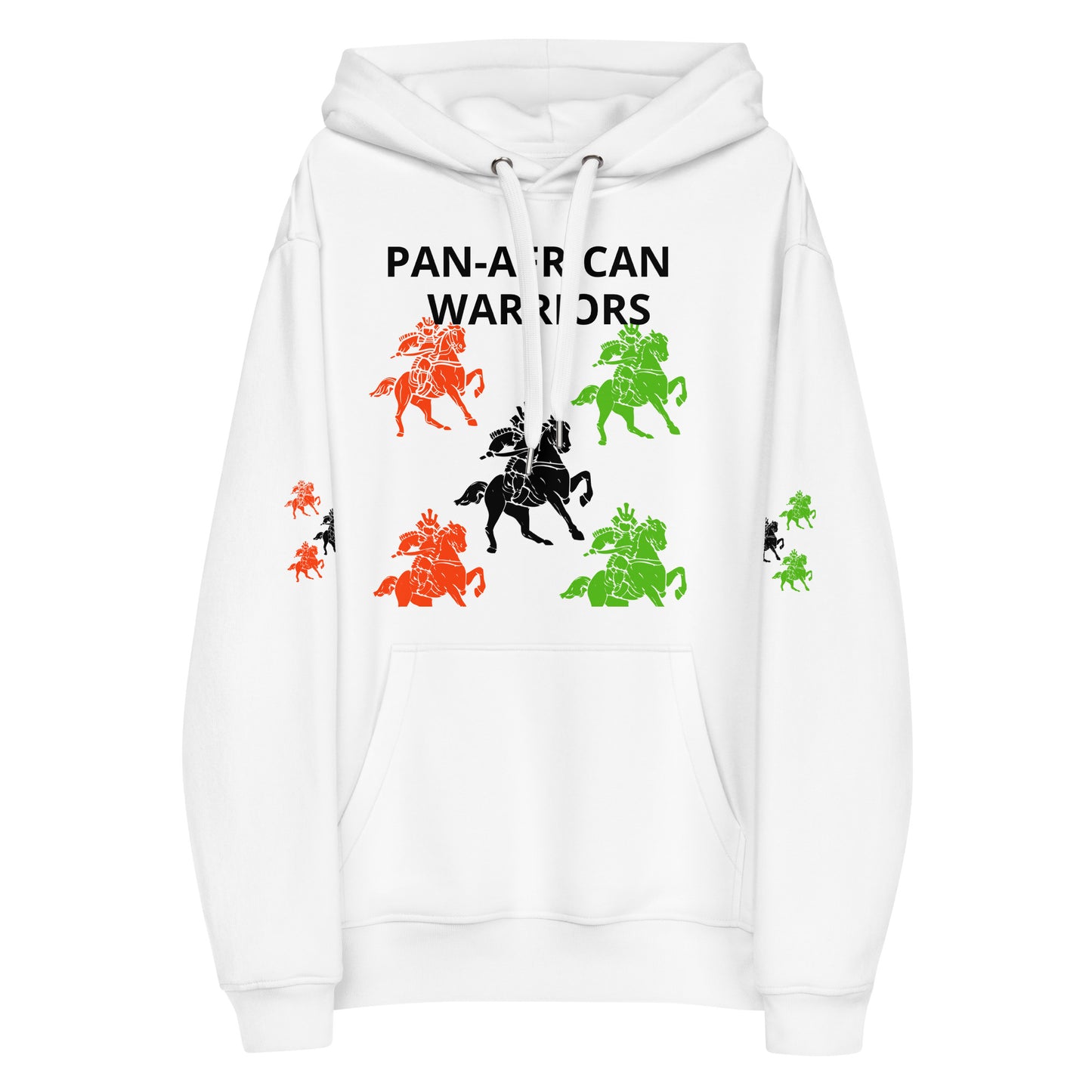 PAN-AFRICAN WARRIORS Premium Eco Hoodie by SobG Designs