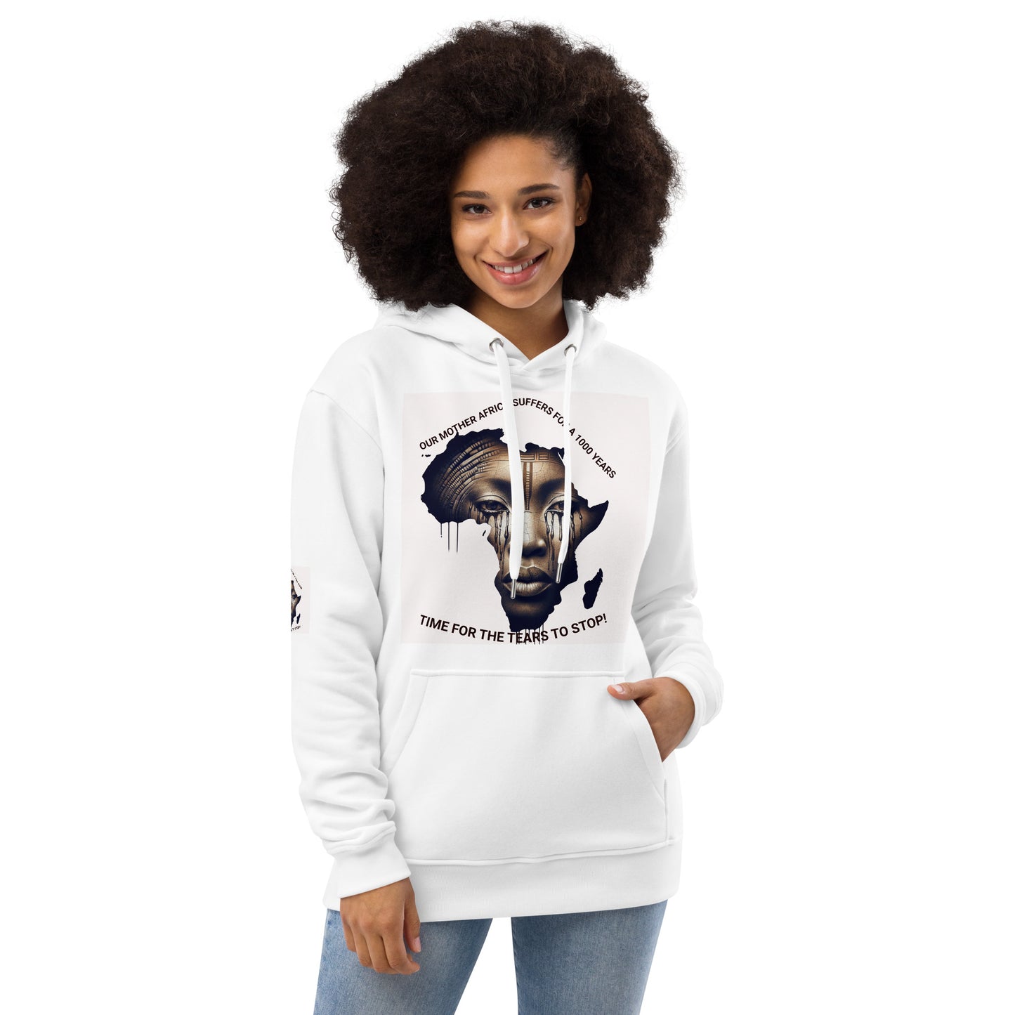 OUR MOTHER AFRICA Premium Eco Hoodie by SobG Designs