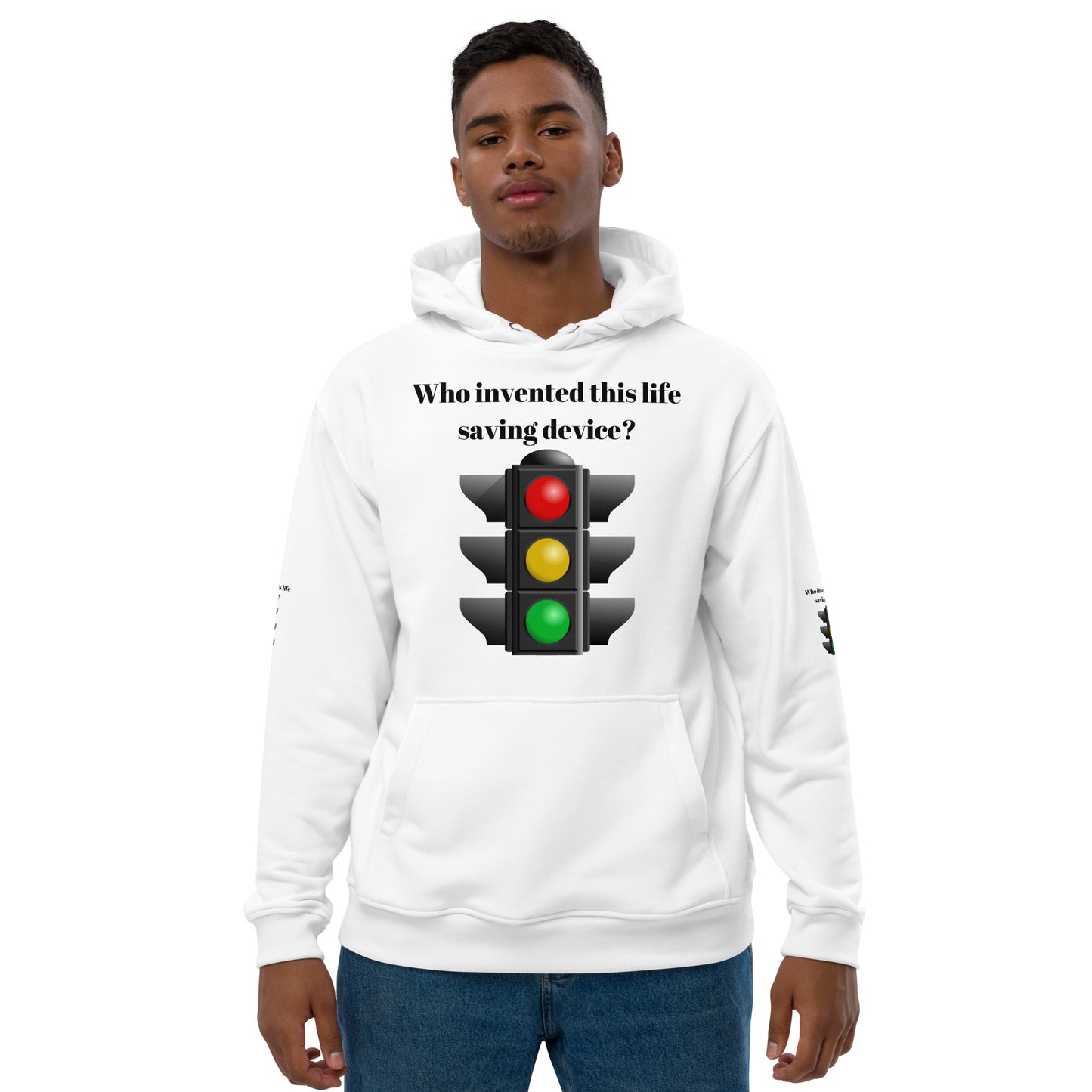 WHO INVENTED THIS? Premium Eco Hoodie by SobG Designs