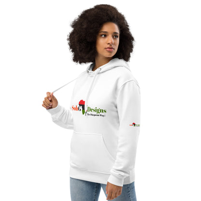 SOBG DESIGNS LOGO Premium Eco Hoodie by SobG Designs