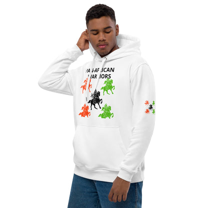 PAN-AFRICAN WARRIORS Premium Eco Hoodie by SobG Designs