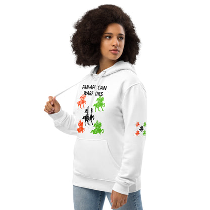 PAN-AFRICAN WARRIORS Premium Eco Hoodie by SobG Designs
