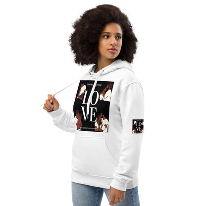 SIEMPRE MI AMOR Premium Eco Hoodie by SobG Designs