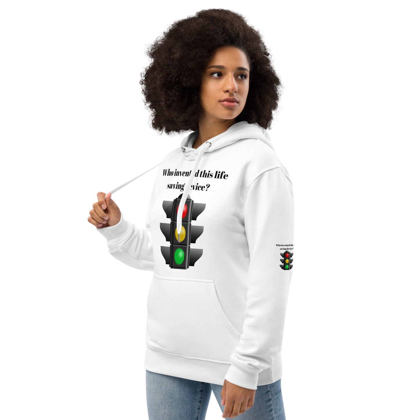 WHO INVENTED THIS? Premium Eco Hoodie by SobG Designs