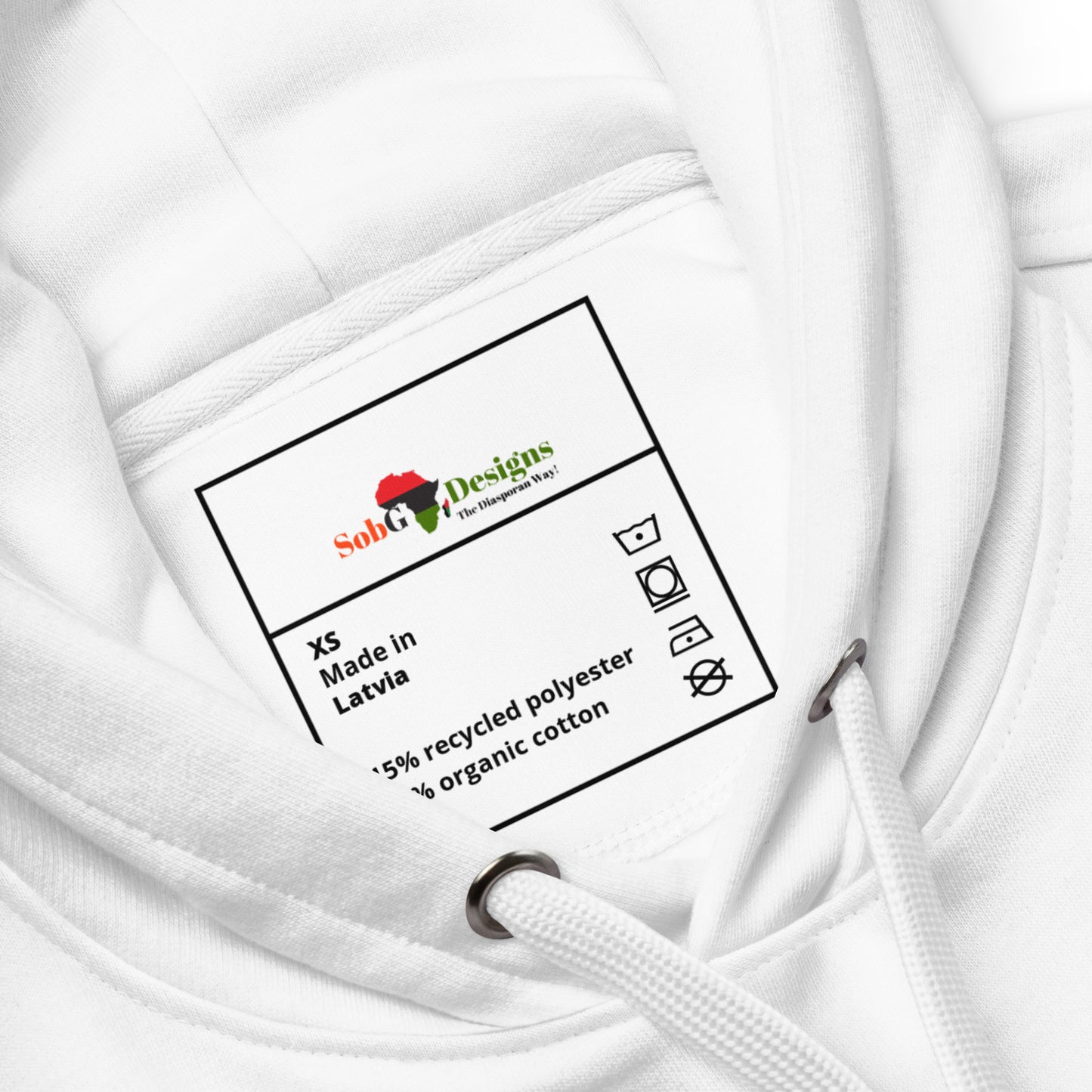 DIASPORANS! A WORLD MAJORITY Premium Eco Hoodie by SobG Designs