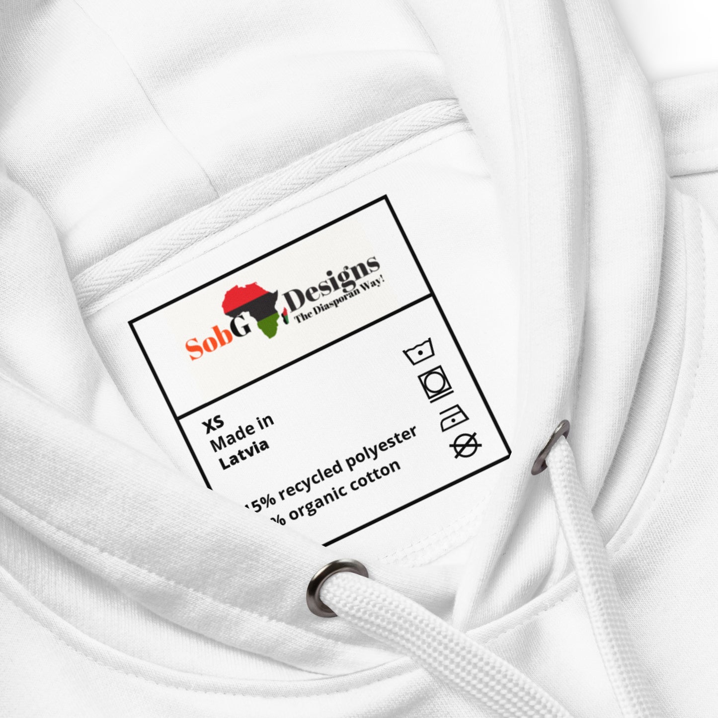 THE DIASPORANS Premium Eco Hoodie by SobG Designs