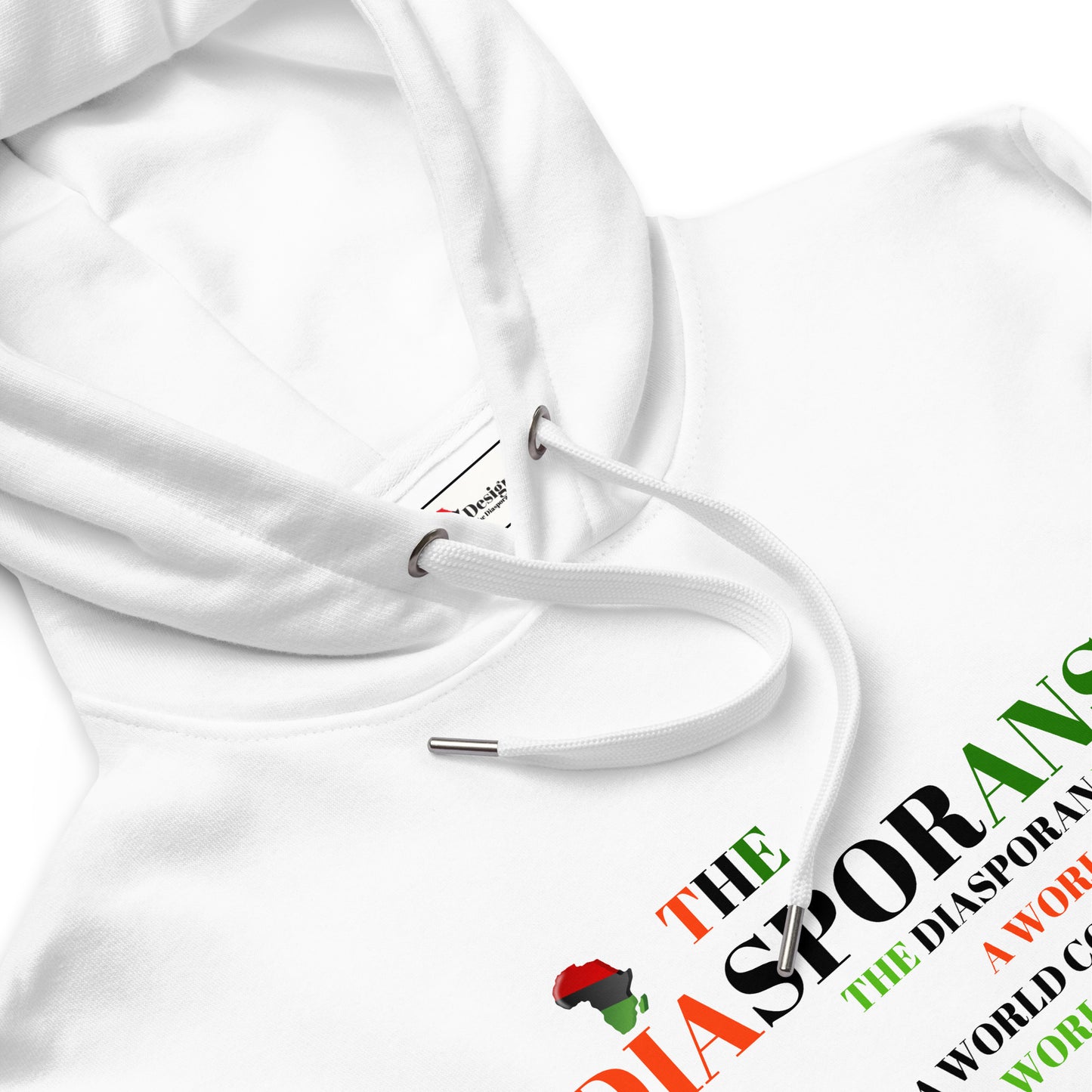 THE DIASPORANS Premium Eco Hoodie by SobG Designs