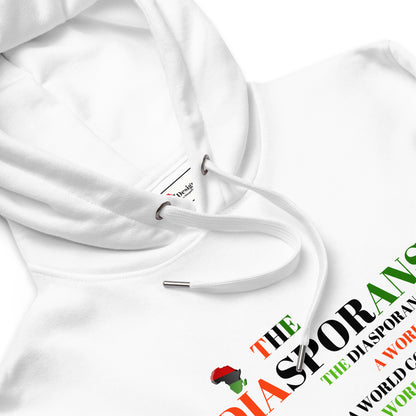 THE DIASPORANS Premium Eco Hoodie by SobG Designs