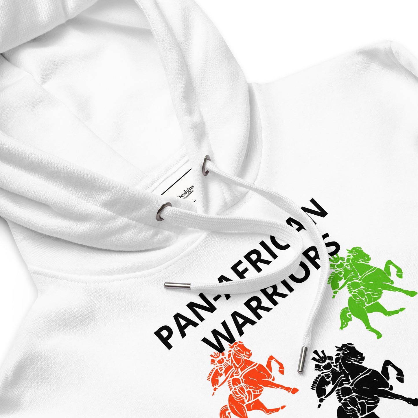 PAN-AFRICAN WARRIORS Premium Eco Hoodie by SobG Designs