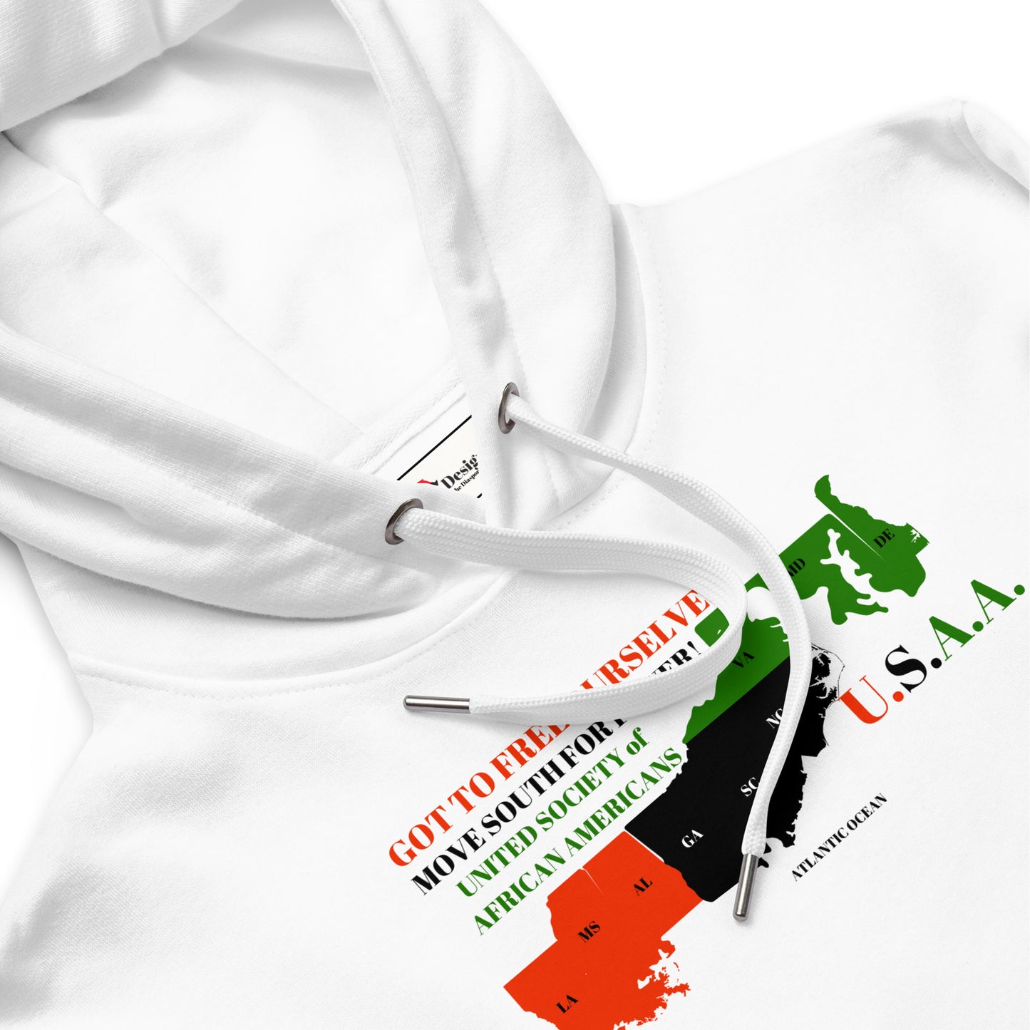 GOT TO FREE OURSELVES! Premium Eco hoodie by SobG Designs