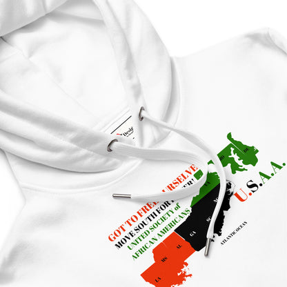 GOT TO FREE OURSELVES! Premium Eco hoodie by SobG Designs