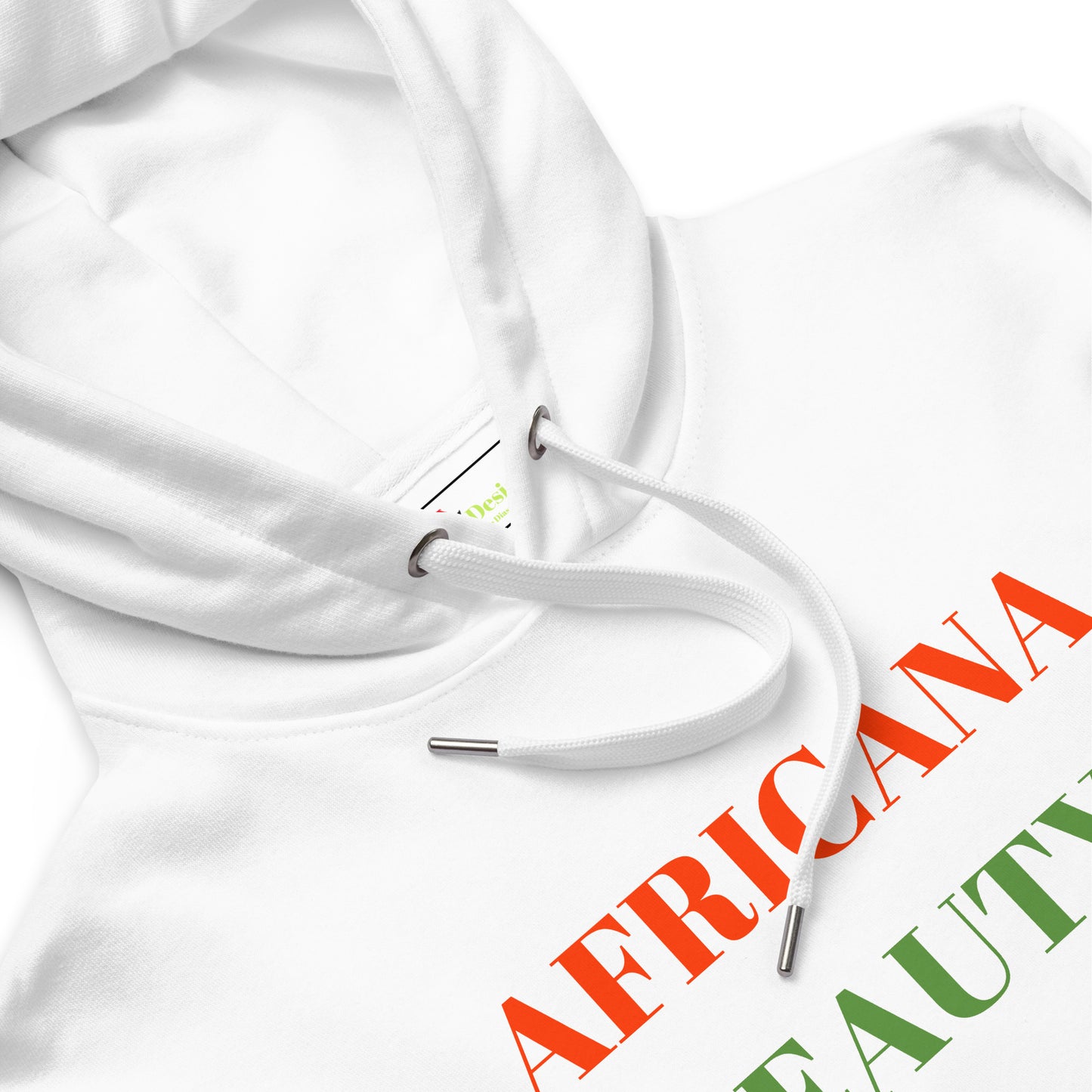 AFRICANA BEAUTY Premium Eco Hoodie by SobG Designs