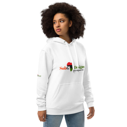 SOBG DESIGNS LOGO Premium Eco Hoodie by SobG Designs