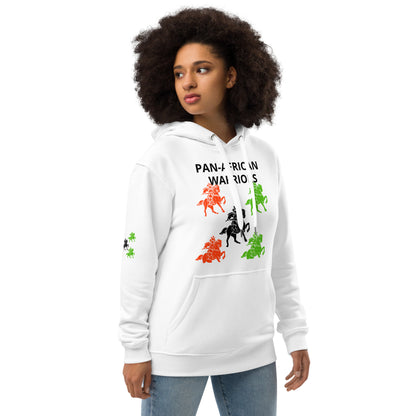 PAN-AFRICAN WARRIORS Premium Eco Hoodie by SobG Designs